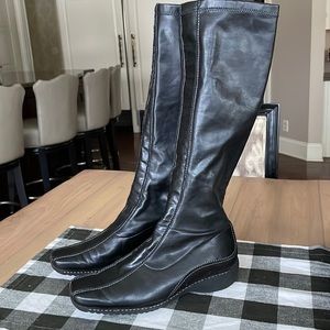 Beautiful Paul Green boots with wedge heel.  Us size 71/2 UK size 5